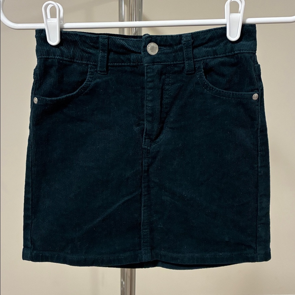Art Class Girls’ Deep Forest Green Corduroy Skirt